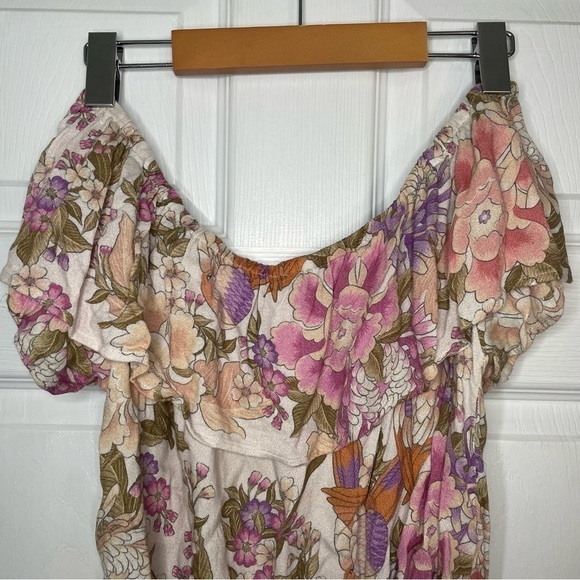 Spell Floral Off the Shoulder Top Small - Picture 6 of 9